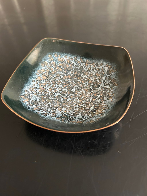 Taschenleerer aus emailliertem Messing