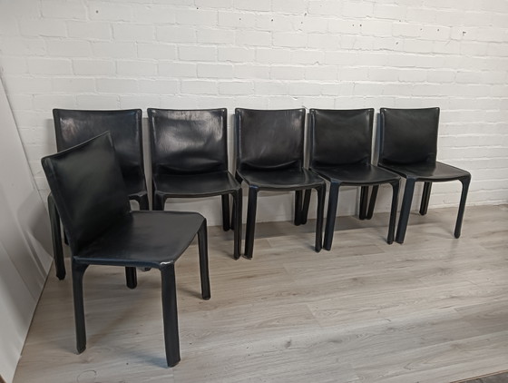 Image 1 of 6 x Cassina Cab Stuhl, Mario Bellini