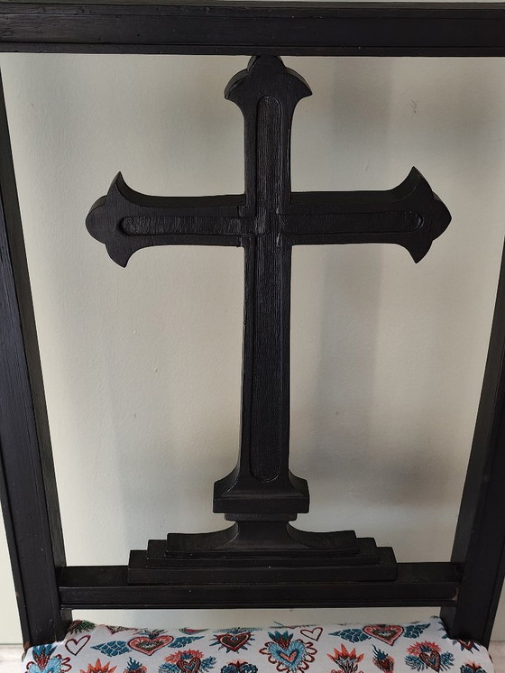 Image 1 of antico tavolo da preghiera restaurato