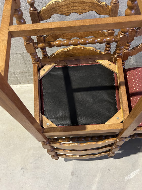 Image 1 of 7 Vintage eetkamerstoelen