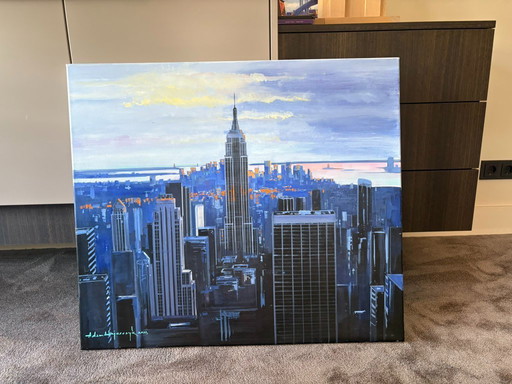 New York - peinture à l'huile - expressionnisme abstrait - contemporain