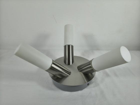 Image 1 of Moderne Badezimmer-Deckenleuchte aus Stahl, 3-flammig, inkl. LED-Beleuchtung von Dilan