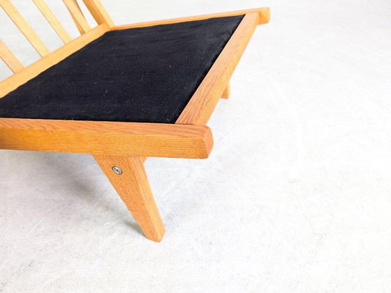 Image 1 of 3x Original Getama GE375 Midcentury Armchair Hans J. Wegner Oak