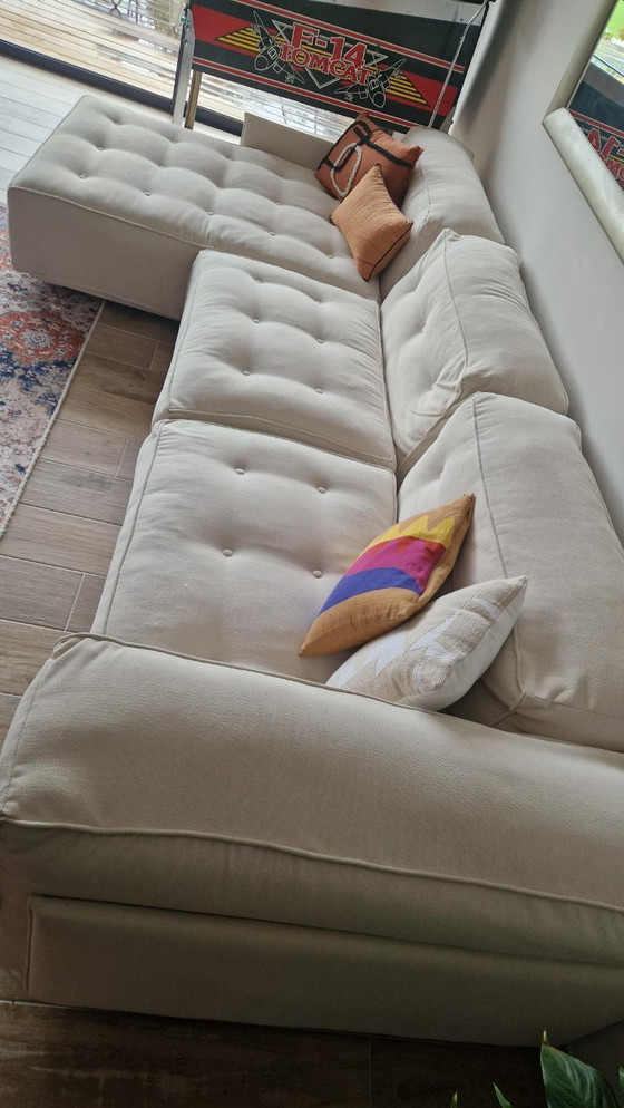 Image 1 of CANAPE D ANGLE DOIMO REFAIT A NEUF