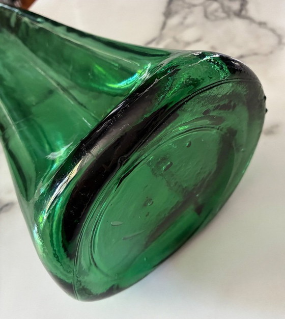 Vintage Viresa fles van gebroken glas, 47,5 cm – Viresa Espagne, Decoratieve objecten (photo 7 of 7)