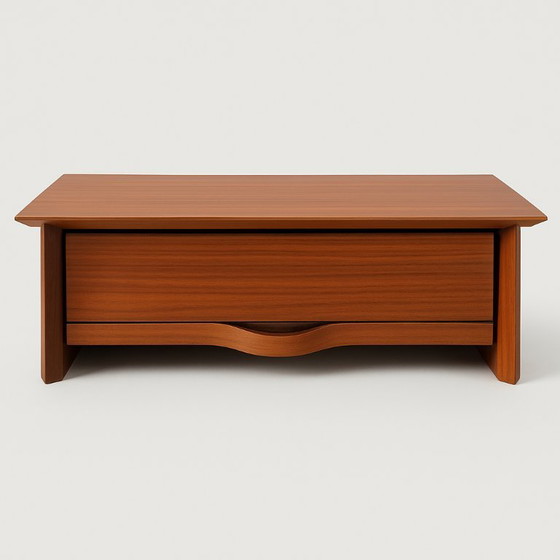 Par de mesitas de noche de pared, fabricadas por Permanente Mobili Cantù, 1950/60. – Wood (photo 7 of 10)