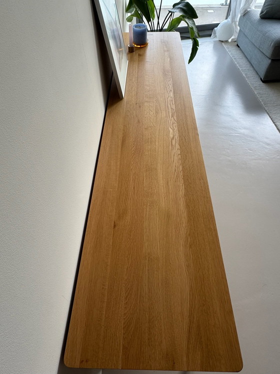 Sav & Økse Rikke credenza in rovere, laccata opaca, Credenze alte, Legno, Beige (foto 5 di 5)