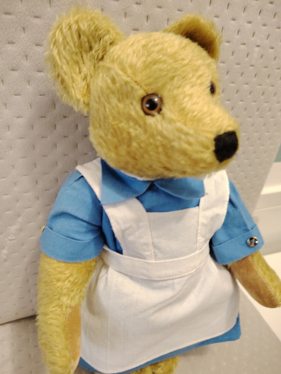 Image 1 of Orsetto di peluche vintage Dallmayr, decorativo, da collezione