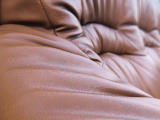 Divano in Pelle di Alta Qualità – 200 × 95 cm – Divani 3 posti, Legno (photo 8 of 13)