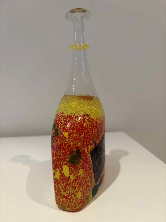 Image 1 of Vase en verre "Satellite" de Bertil Vallien pour Kosta Boda