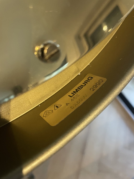 Image 1 of Schitterende Limburg grootste glazen plafondlamp type 2990