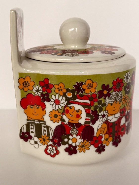 Image 1 of Folklore Noorwegen keukenset van 6