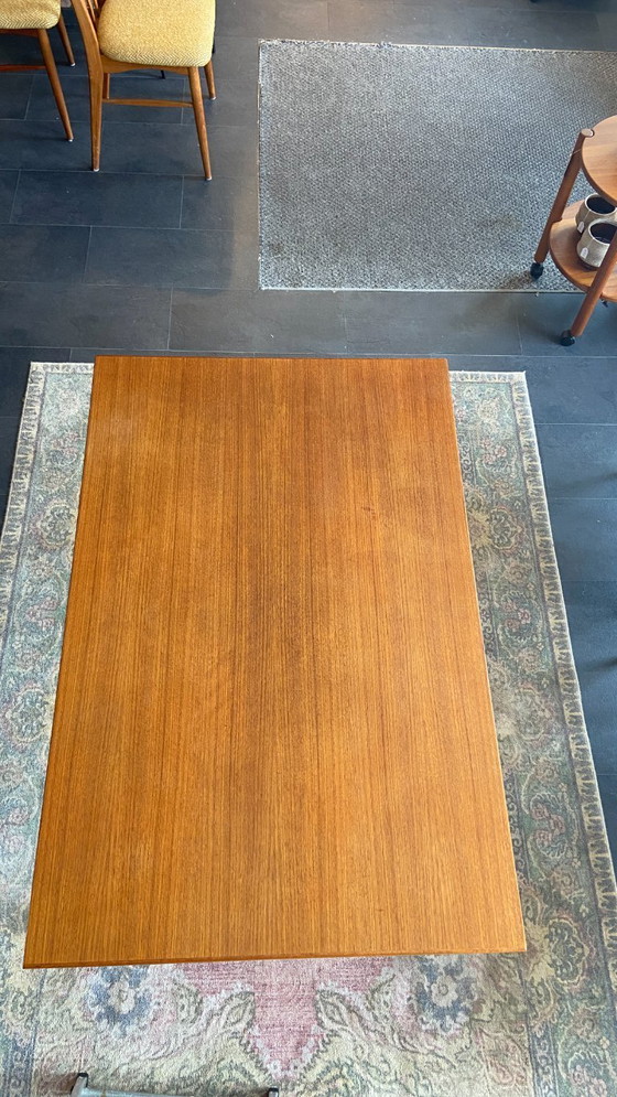 Image 1 of Vintage Deense eettafel van Erik Buch