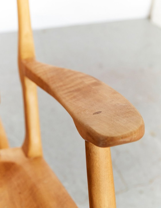 Image 1 of Fauteuil à bascule inspiré de Sam Maloof