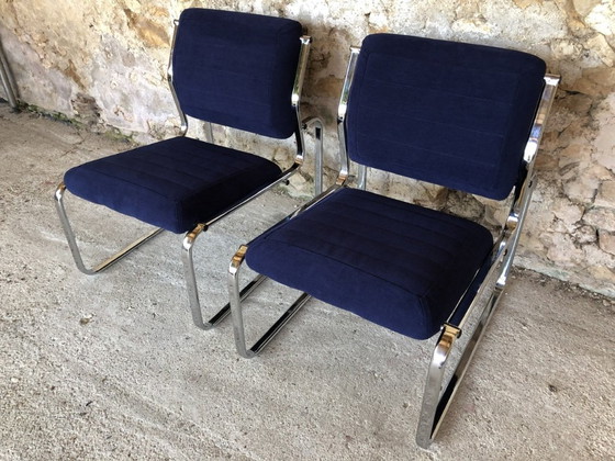 Image 1 of Mid-Century Lounge Chairs, Circa 1970's, Set of 2