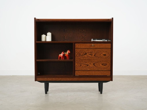 Bibliothèque en chêne, design danois, années 1970, production : Danemark