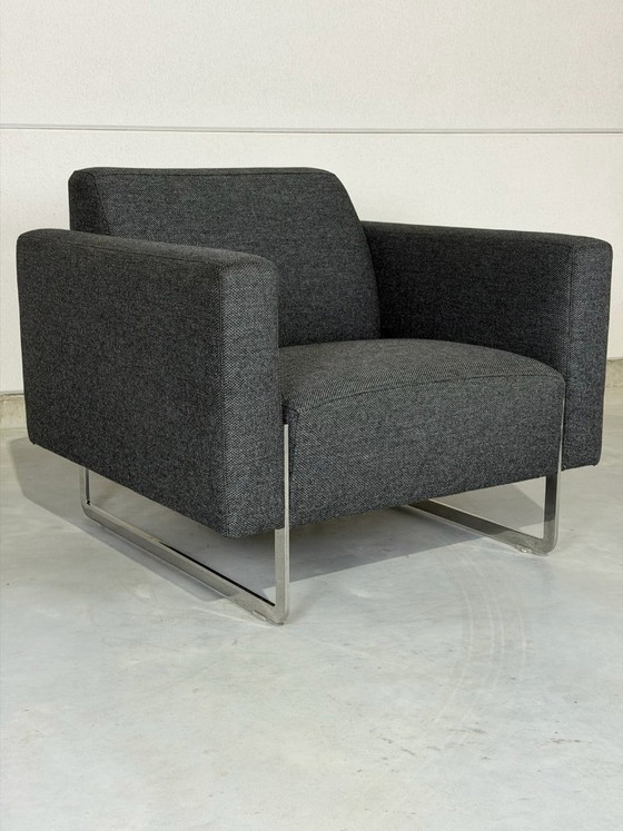 Artifort Mare Sessel - neuwertig, Stoff, Metall, Grau, Modern (Foto 9 von 13)