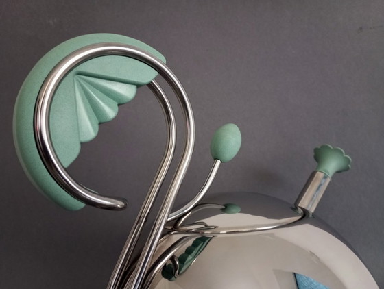 Image 1 of Bollitore postmoderno Emilio Lagostina design 'Intomi' Lagostia Italia 1990 - inutilizzato