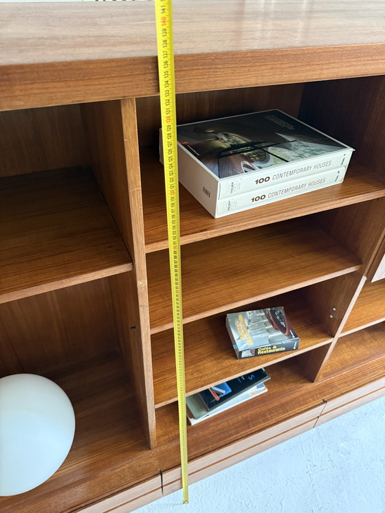 Image 1 of Vintage Scandinavian teak bookcase, 1970s