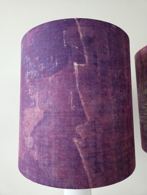 Image 1 of Beautiful table lamp by Gert Nyström with original lampshade, 1960s lamp; 2 available!