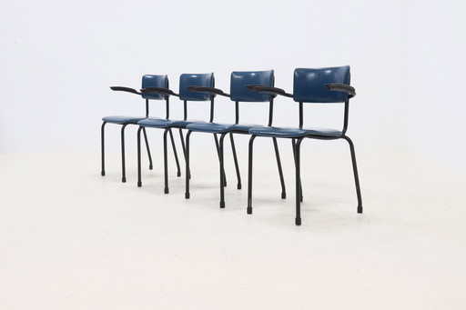 4 x Ahrend de Cirkel Dining Chairs