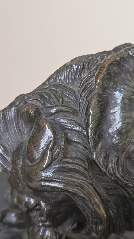 Scultura in bronzo Antonin-Louis BARYE (1796-1875) – Antoine-Louis Barye, Arte (photo 5 of 15)