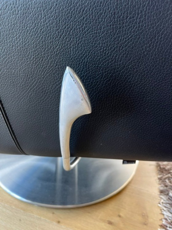 Sehr schöner Leolux CeCe Drehsessel aus schwarzem Leder – Leather (photo 2 of 6)