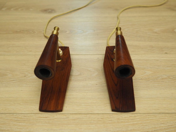 Image 1 of Set of two wall lamps, Danish design, 1970s, production: Denmark