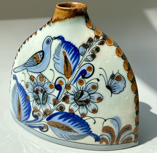 Ceramic vase "El Palomar" - Hand-painted piece
