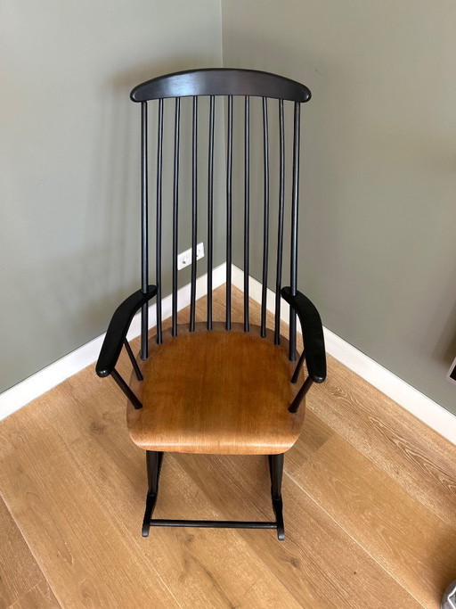 Vintage rocking chair Pastoe style