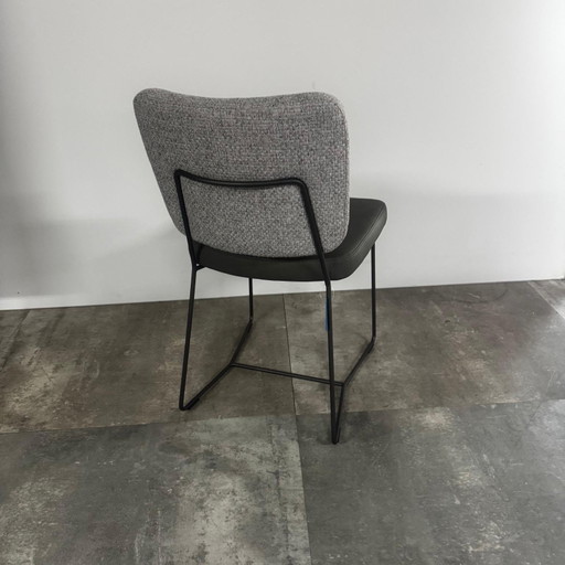 Kiko-Schlitten-Set, 4er-Pack – Bert Plantagie, eetkamerstoelen, Plastic, Textile (photo 2 of 6)