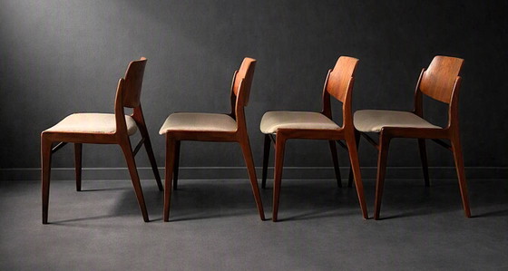 4 sedie da pranzo - Hartmut Lohmeyer per Wilkhahn – Wood (photo 4 of 18)