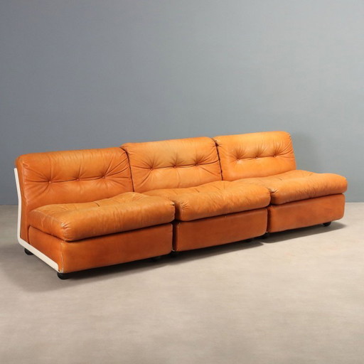 Drei „Amanta“-Sessel von Mario Bellini