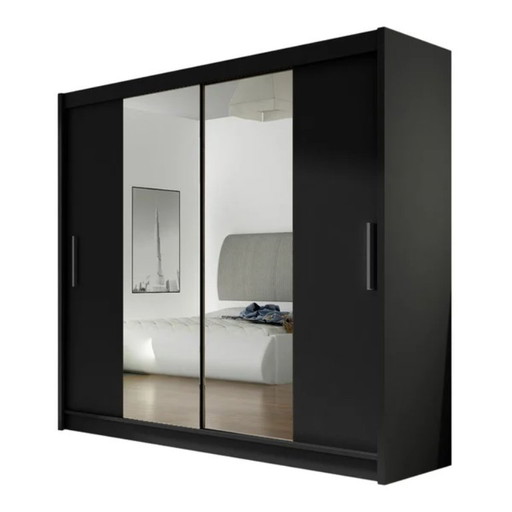 Bega II Sliding Wardrobe 180 cm | Lumieree.eu