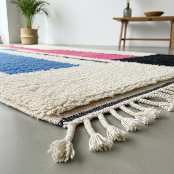 Image 1 of Tapis marocain artesanal en laine 250cmx150cm