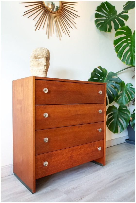 Commode en teck, année 60 – Wood (photo 5 of 8)