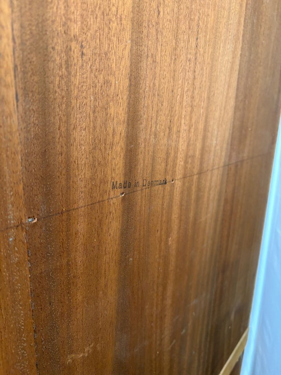 Image 1 of Mid Century Retro Teak Wall Unit / Bookcase by Poul Hundevad (1960s)  A fantastic and stylish mid century modern teak wall unit 