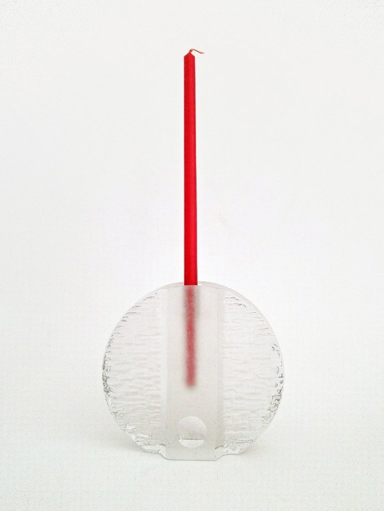 Image 1 of Solifleur vase candlestick Walther Glass