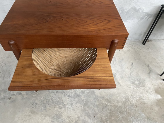 Image 1 of Boîte à couture de table Arne Wahl Iversen danoise