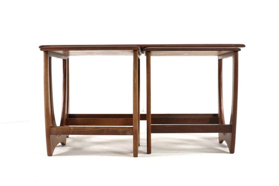 Image 1 of G Plan coffee table with nesting tables vintage