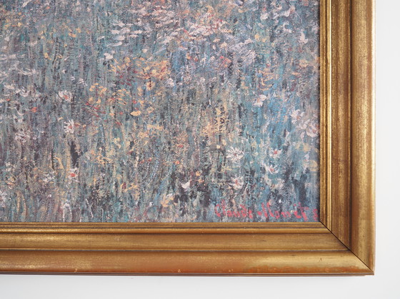 Image 1 of Tableau "La prairie bleue", copie, Claude Monet