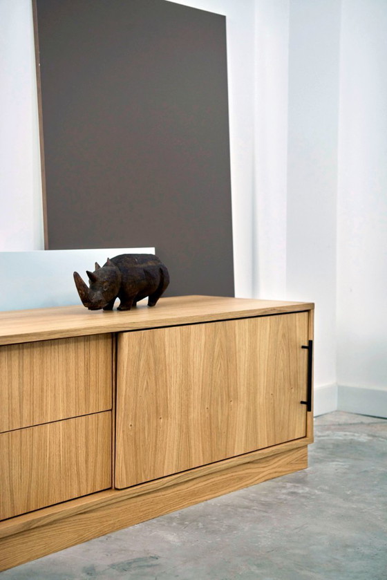 Image 1 of Credenza D-S01 anta scorrevole e 2 cassetti 200