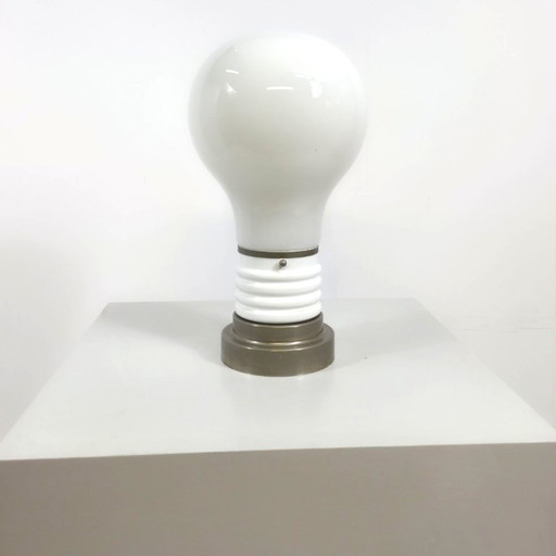 Lampe de table Mazzega Style vintage années 70 Birillo ampoule milieu du siècle