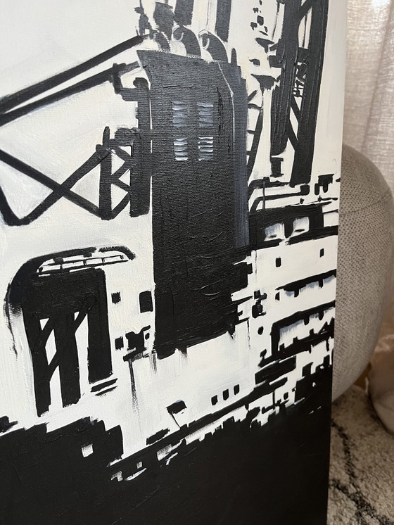 Image 1 of Painting Rotterdam harbor GovArt