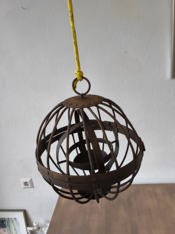 Image 1 of Nautical lamp with gimbal construction