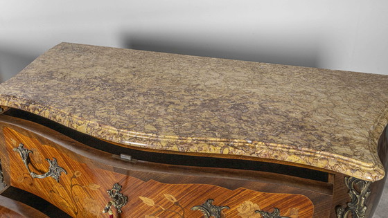 Image 1 of 2x Franse Commodes Louis Xv