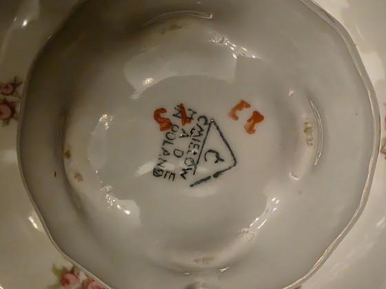 Image 1 of "Prachtig en compleet 10-persoons koffie-/theeservies (mix van Seltmann Weiden Marie-Luise en bijpassend Ćmielów). 
