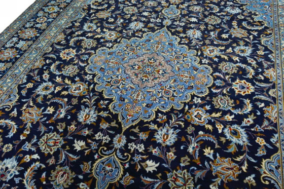 Image 1 of Handgeknoopt Kashan kurk Perzisch tapijt - 390 x 290 cm
