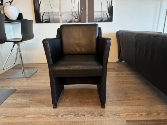 Image 1 of 6x Rolf Benz Eetkamerstoelen