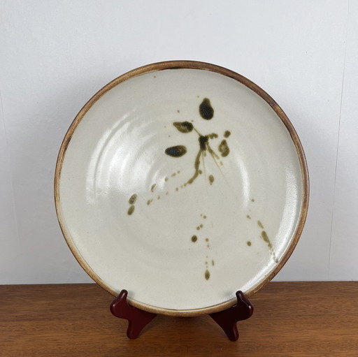 Round Dish / Cake Dish "La Colombe", 1950/60